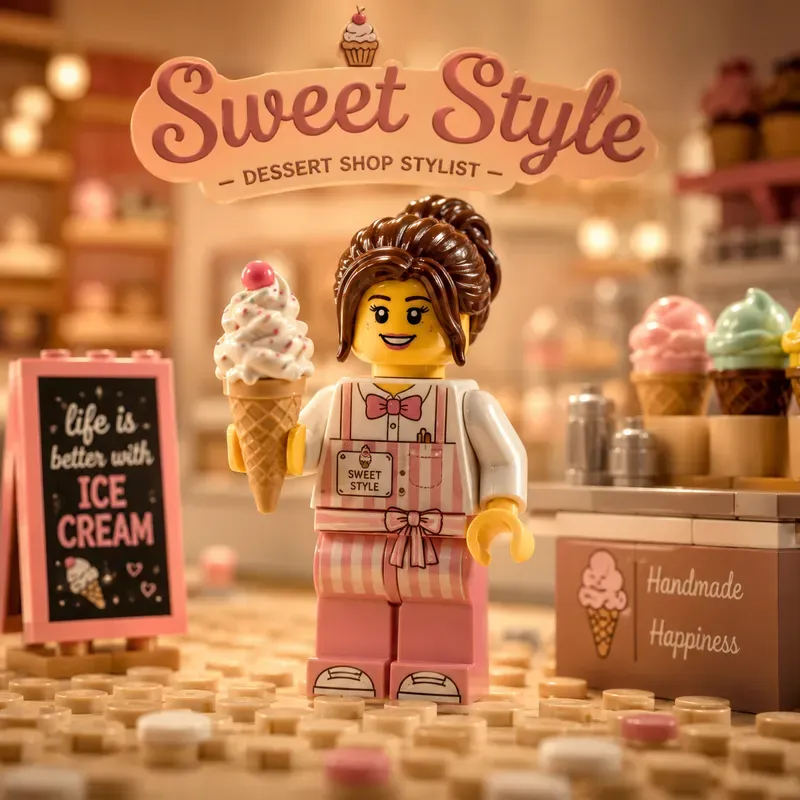 Lego Coffee Branding Premium Poster Shots