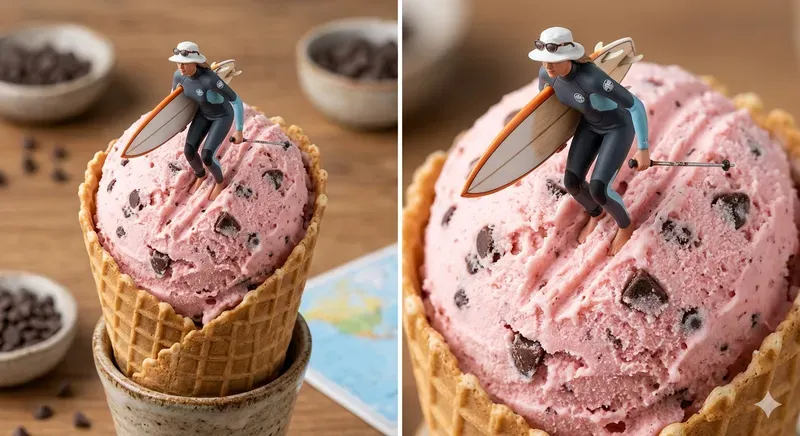 Tiny People Living In Food