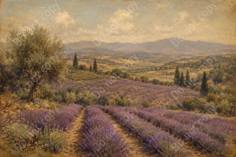 Vintage Countryside Landscape Prints
