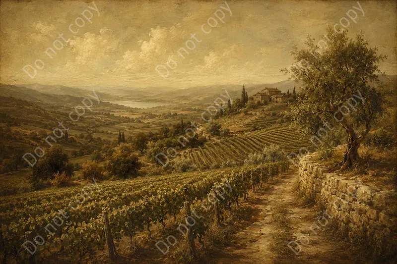 Vintage Countryside Landscape Prints