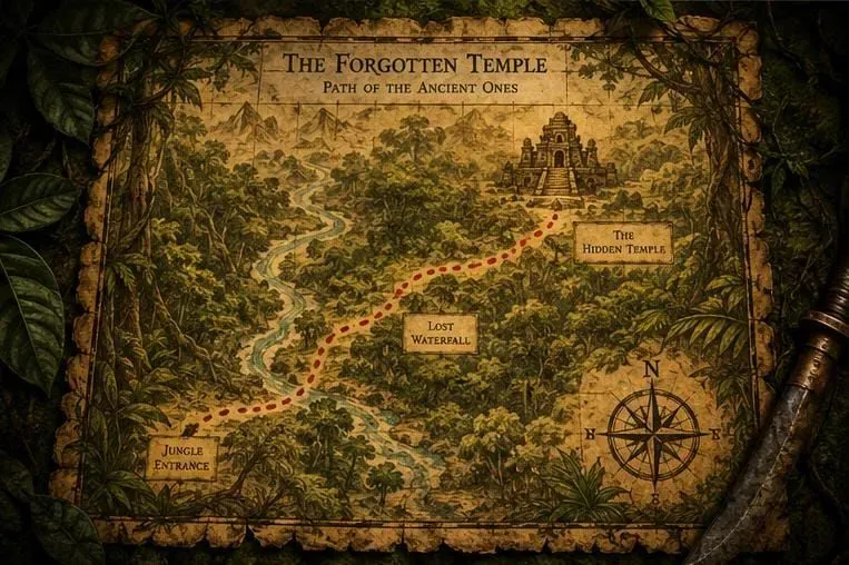 Ancient Treasure Map Generator