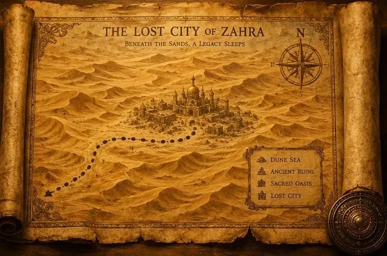 Ancient Treasure Map Generator