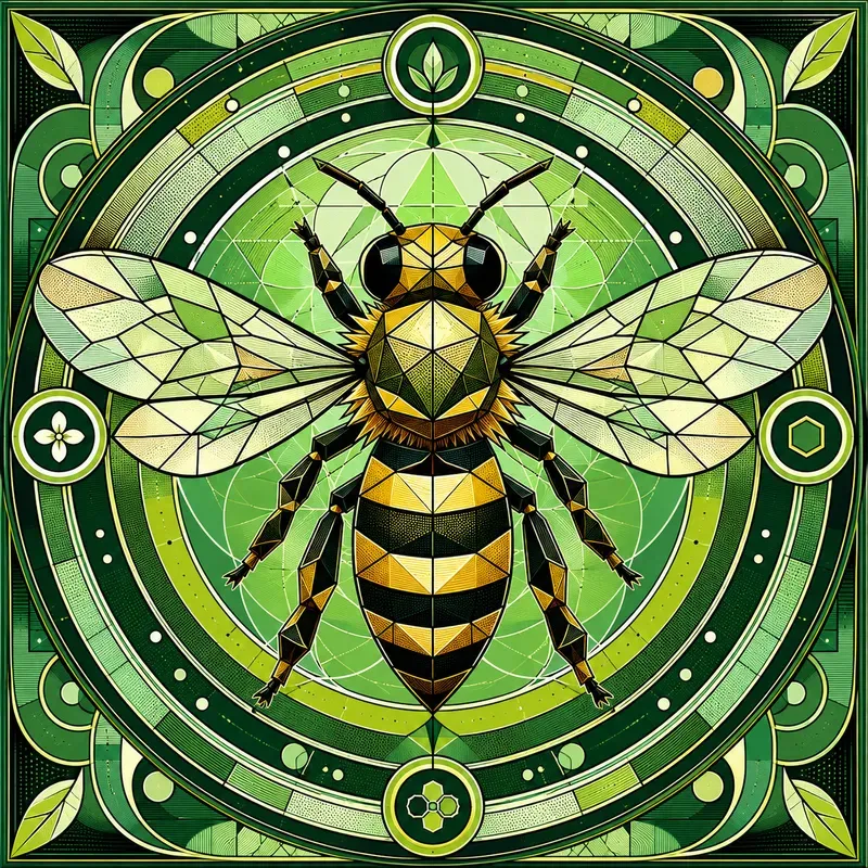 Geometric Insect Vector Collections