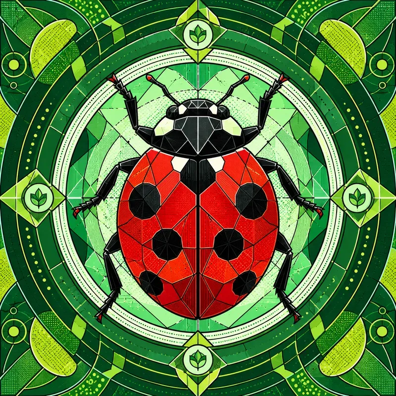 Geometric Insect Vector Collections