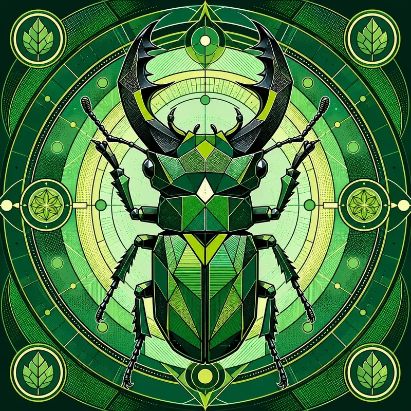 Geometric Insect Vector Collections