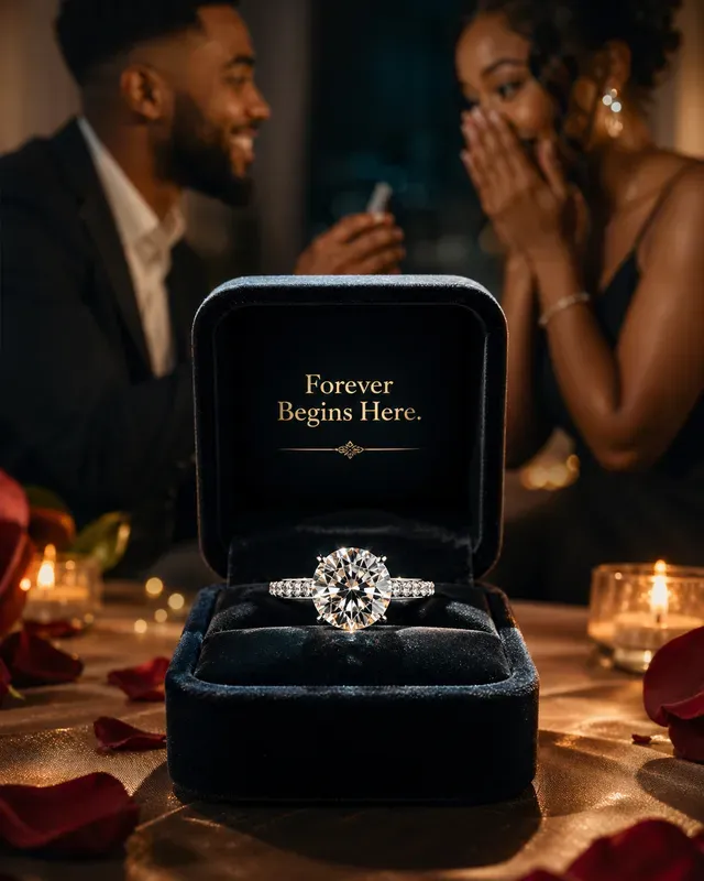 Luxury Diamond Ring Display Products