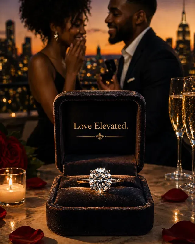 Luxury Diamond Ring Display Products