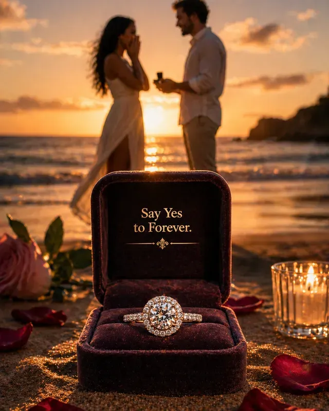 Luxury Diamond Ring Display Products