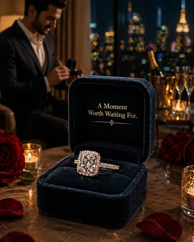Luxury Diamond Ring Display Products