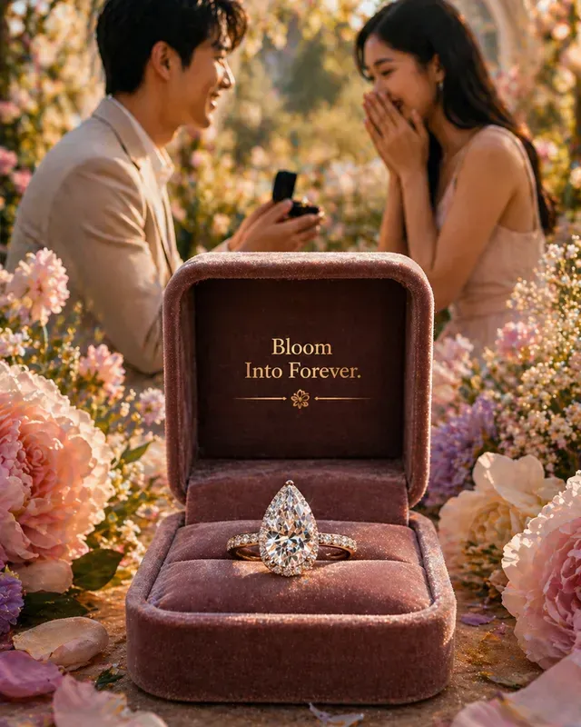 Luxury Diamond Ring Display Products