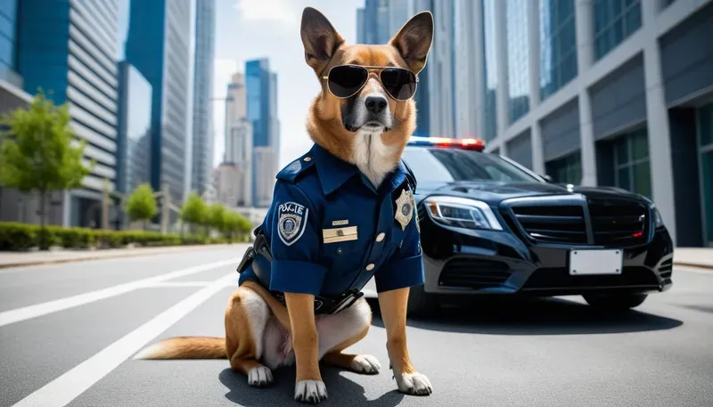 Surreal Animals In Human Cities
