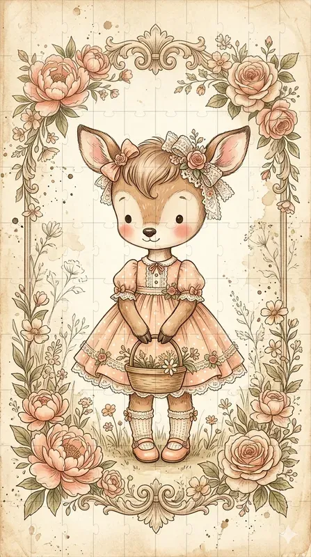 Vintage Floral Storybooks