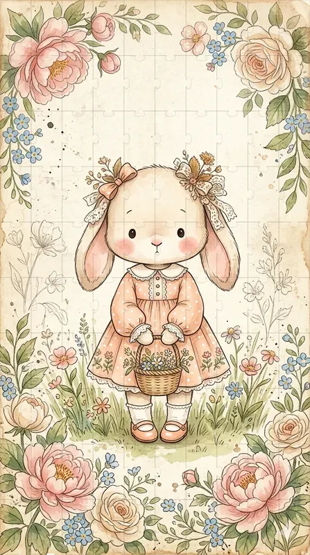 Vintage Floral Storybooks