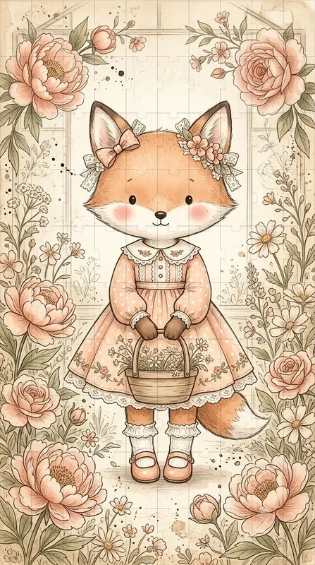 Vintage Floral Storybooks