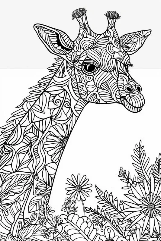 Professional KDP Coloring Book Line Art