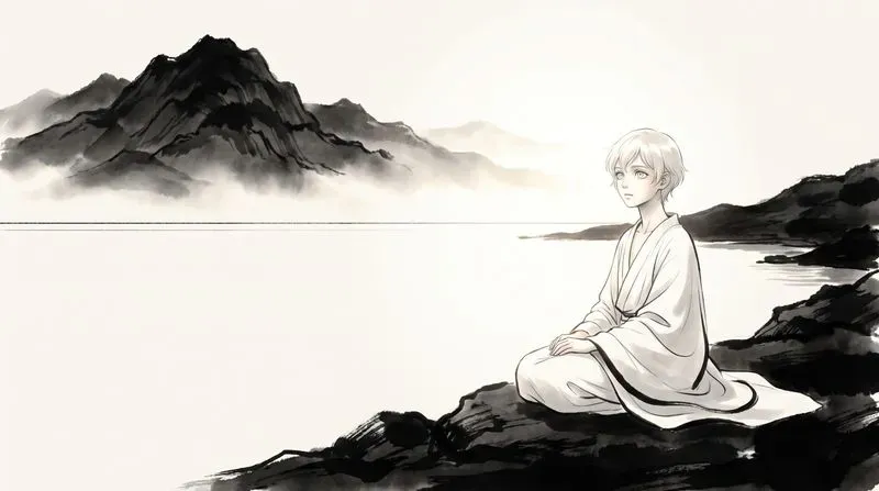 Noble Sumie Zen Anime Landscapes