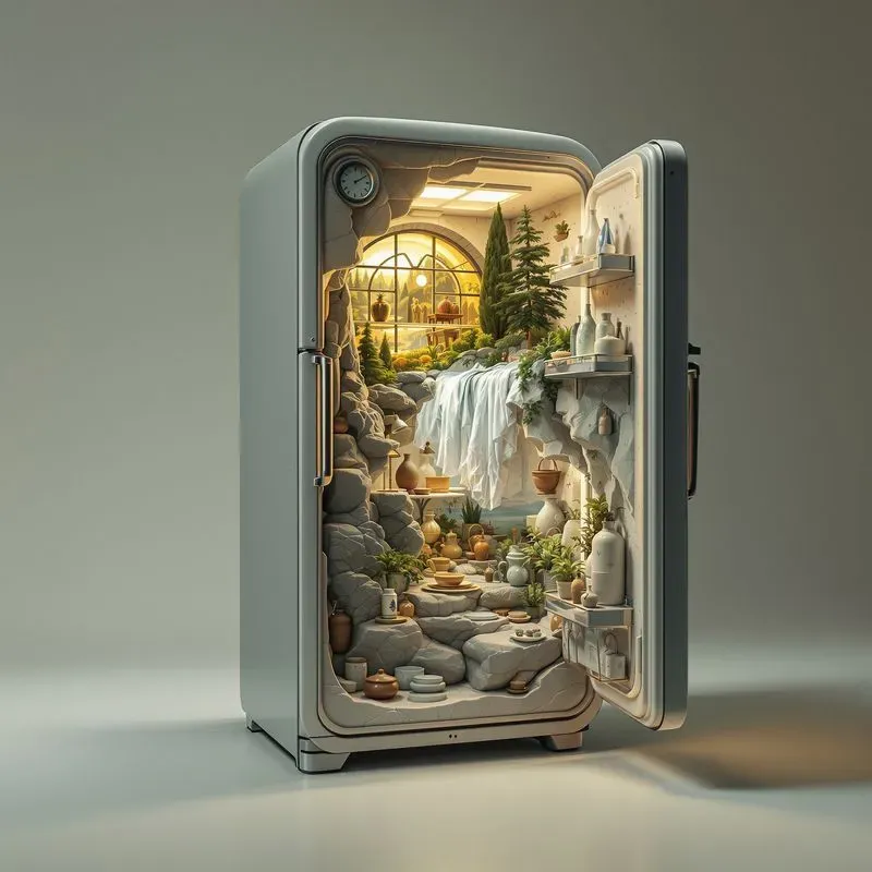 Free Surreal Double Composition Designs