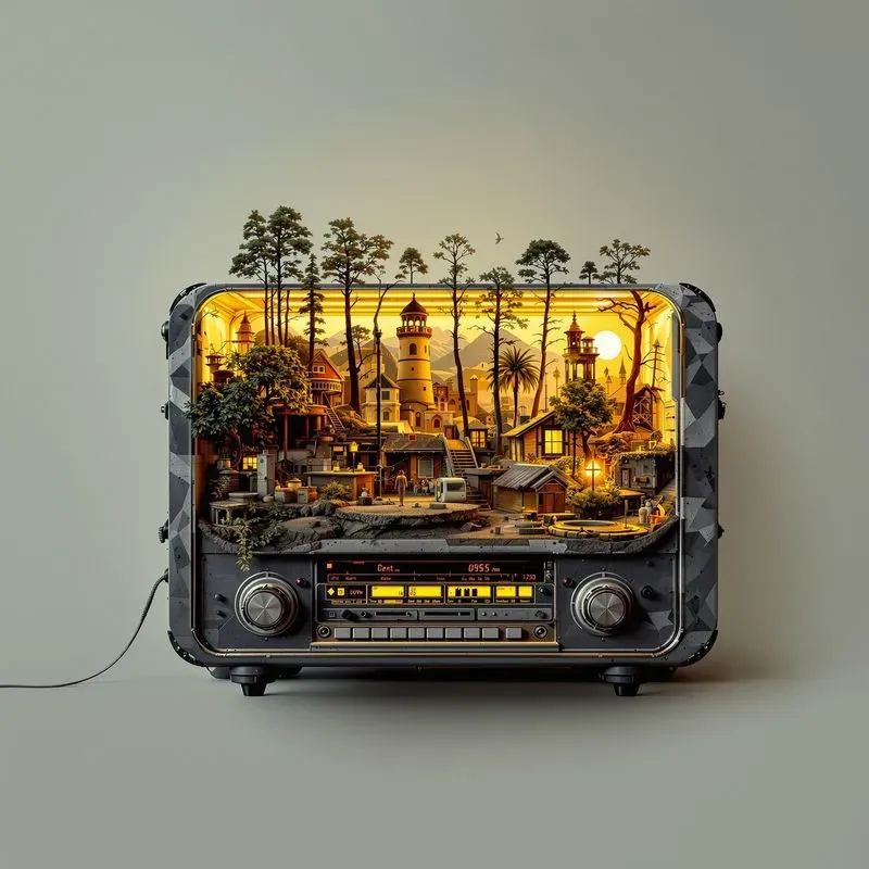 Free Surreal Double Composition Designs