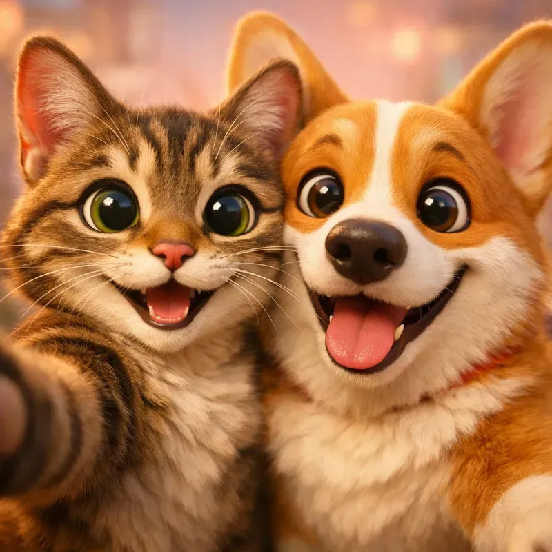 3D Animal Selfies