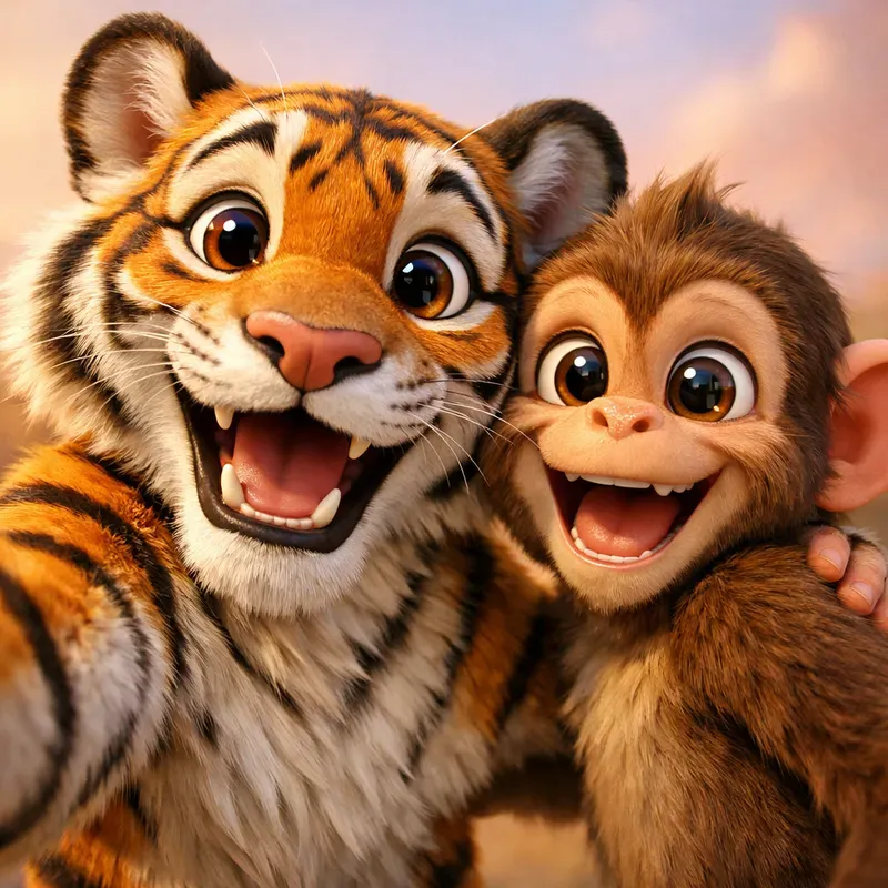 3D Animal Selfies