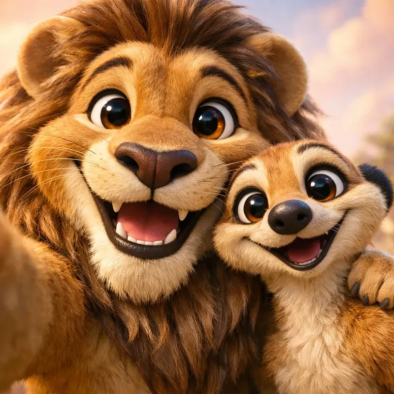 3D Animal Selfies