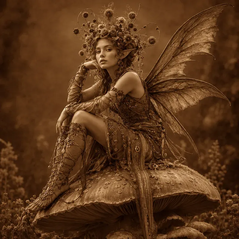 Monochrome Fae Muses