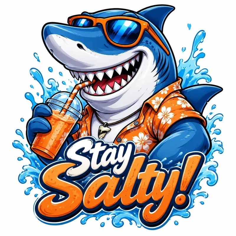 Funny Cartoon Mascot Tees