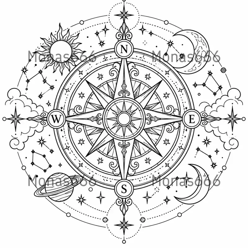 Ink Fill Creative Coloring Pages