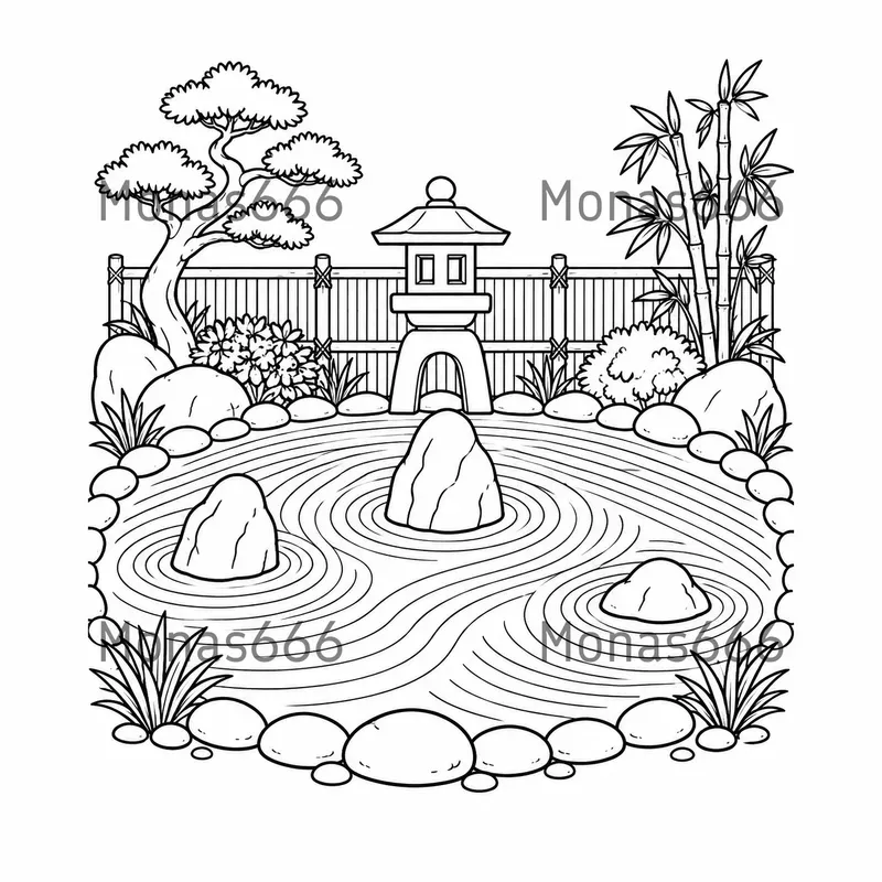 Ink Fill Creative Coloring Pages