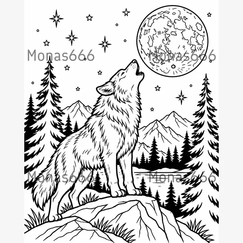 Ink Fill Creative Coloring Pages