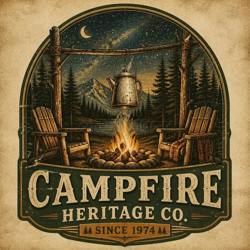 Vintage Camping Graphic Generator
