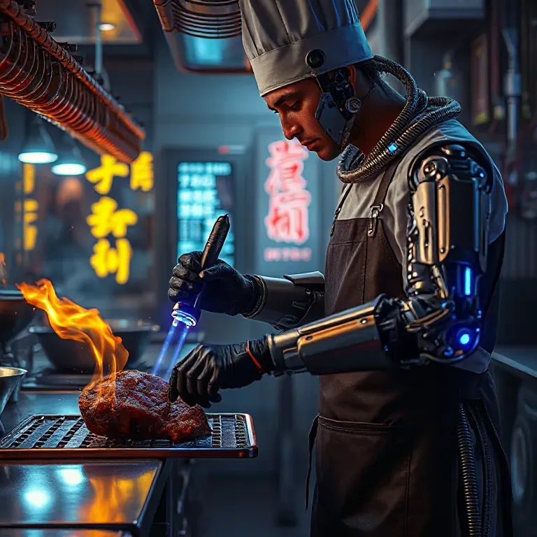 Cybernetic Biomech Gourmet Chefs