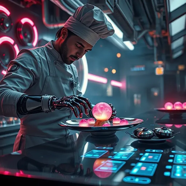 Cybernetic Biomech Gourmet Chefs