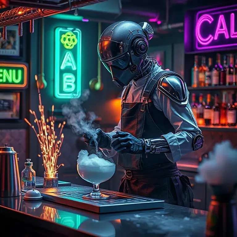 Cybernetic Biomech Gourmet Chefs