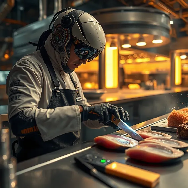 Cybernetic Biomech Gourmet Chefs