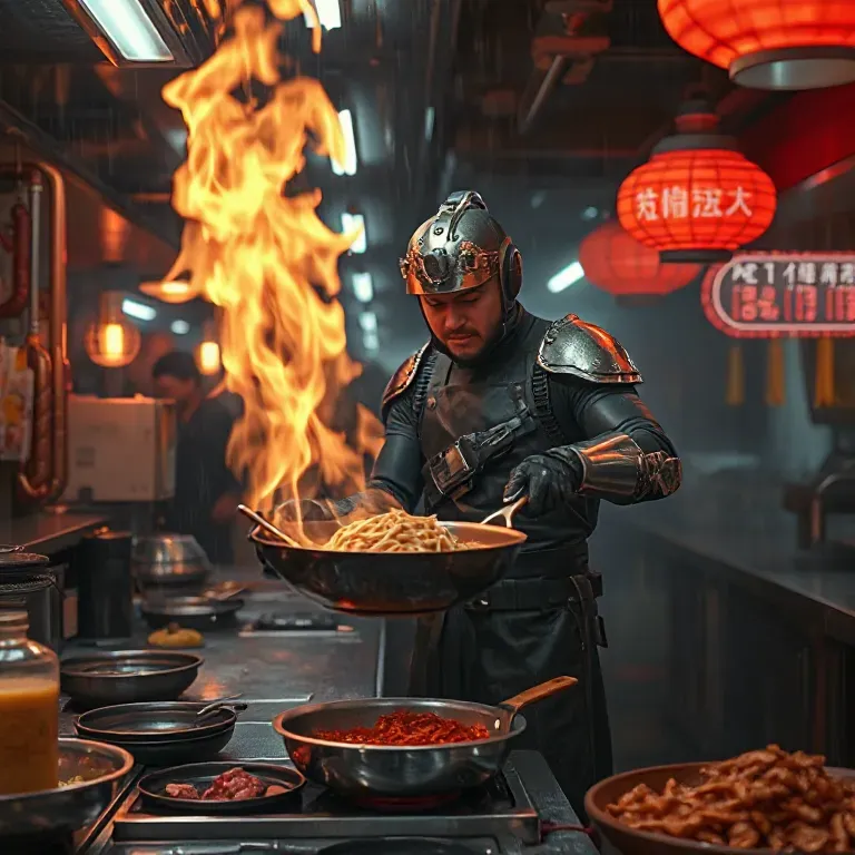 Cybernetic Biomech Gourmet Chefs