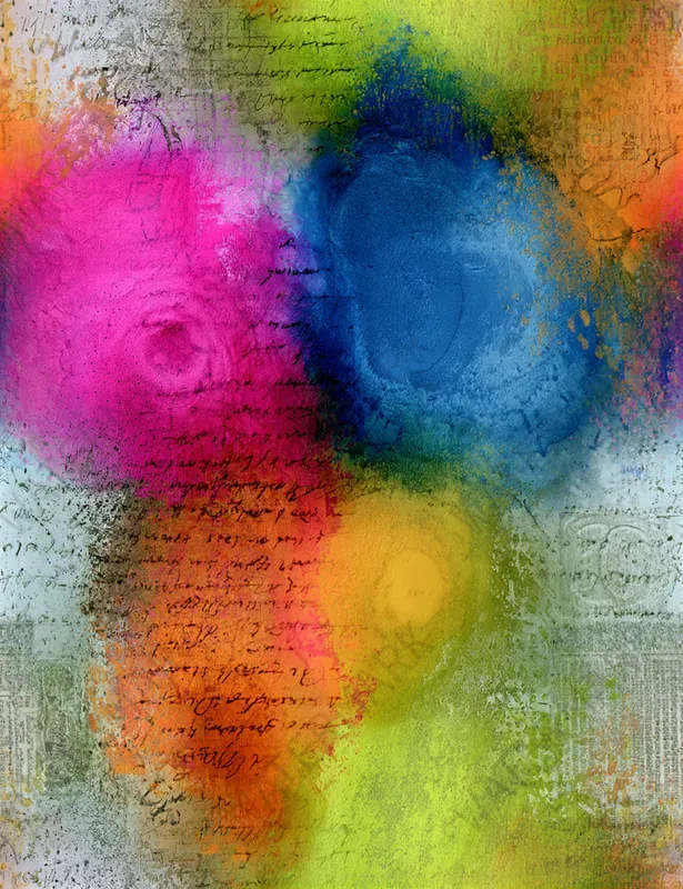 Vibrant Electric Watercolor Seamlesses