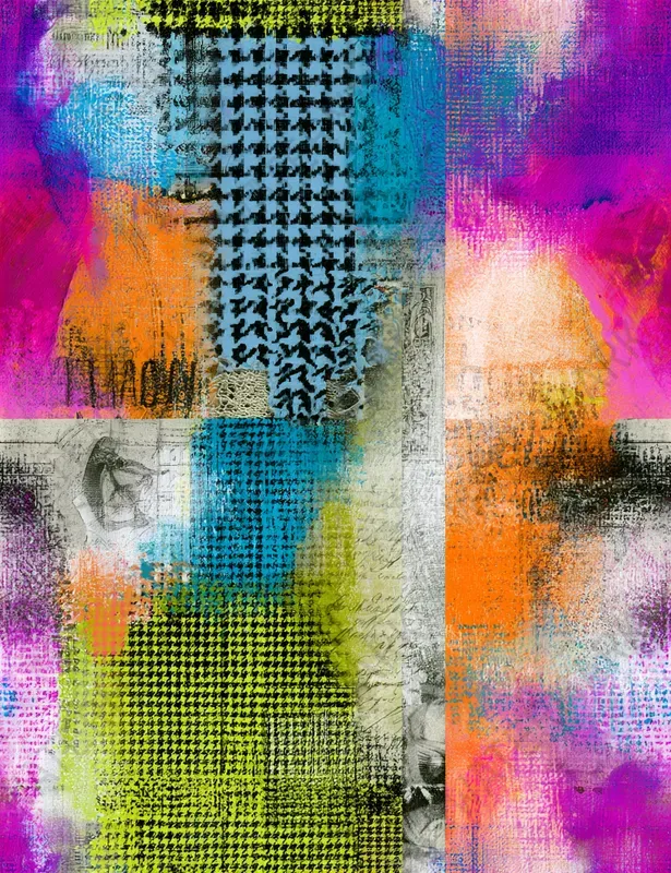 Vibrant Electric Watercolor Seamlesses