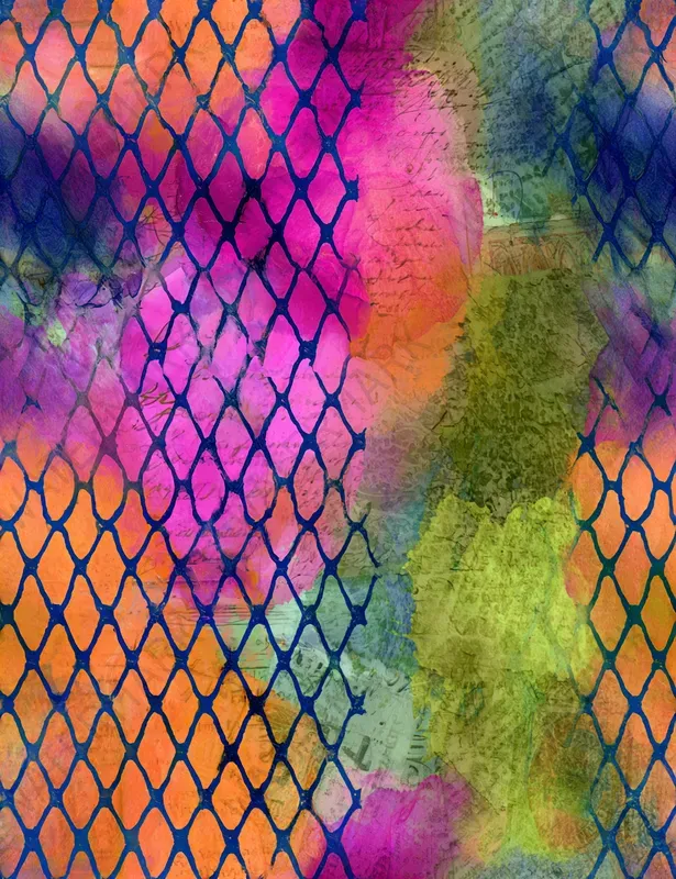 Vibrant Electric Watercolor Seamlesses