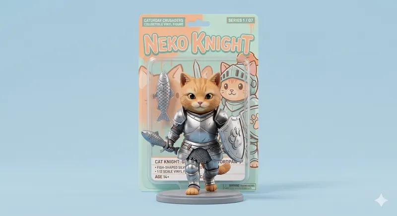 Action Figure Blister Pack Generator