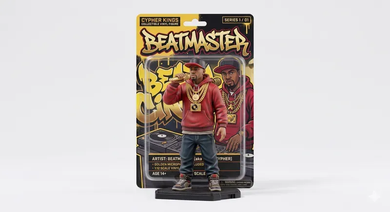 Action Figure Blister Pack Generator
