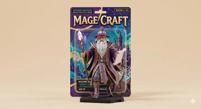 Action Figure Blister Pack Generator