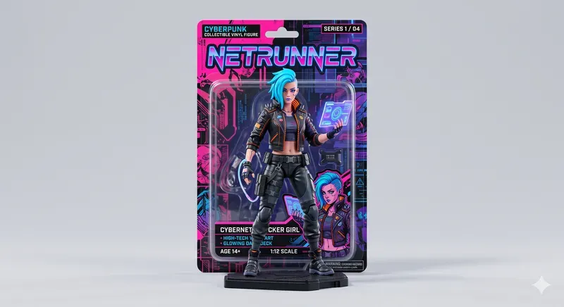 Action Figure Blister Pack Generator
