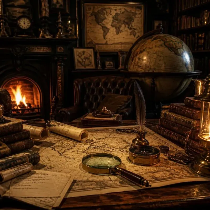 Dark Academia Aesthetic Art