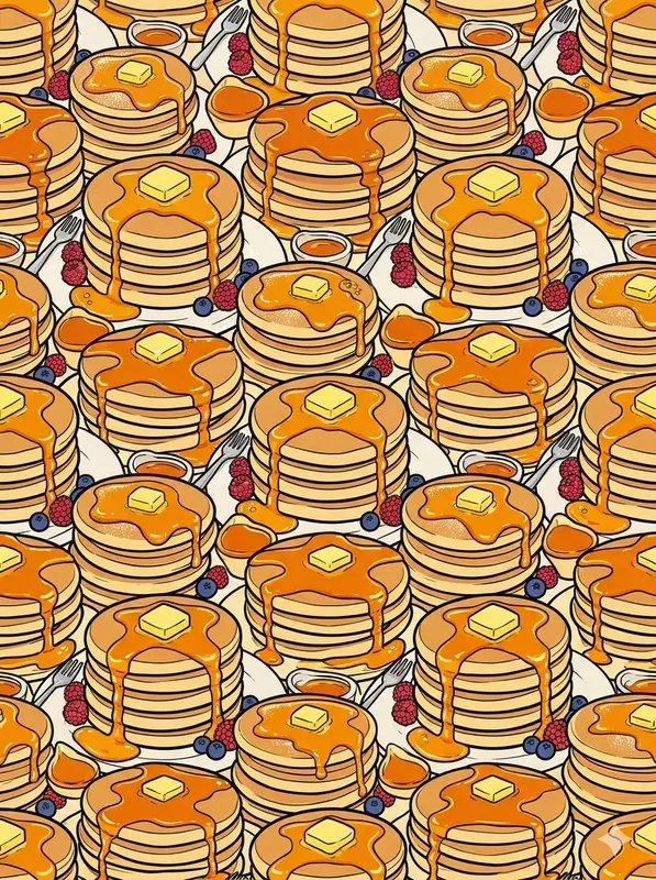 Ligne Claire Comic Seamless Patterns