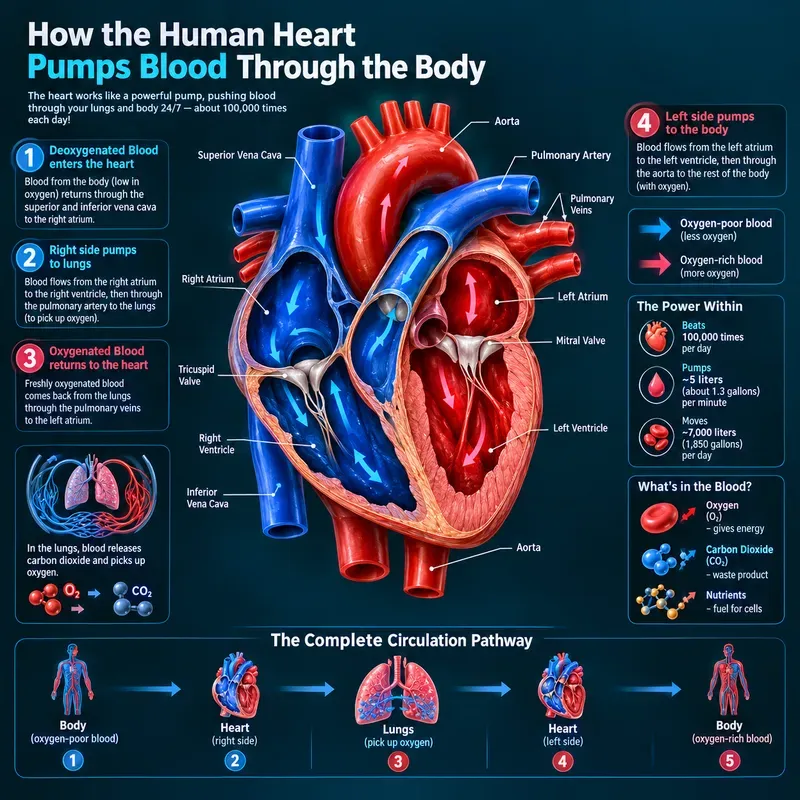3D Science Process Infographics