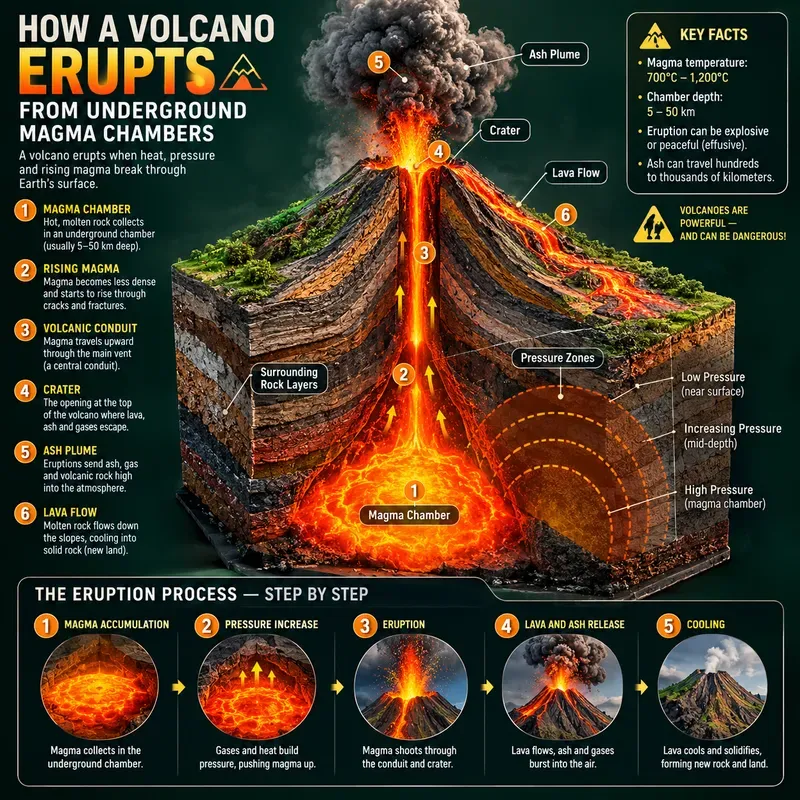 3D Science Process Infographics