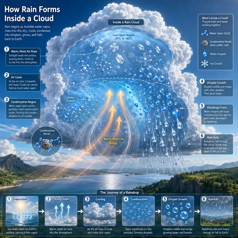 3D Science Process Infographics