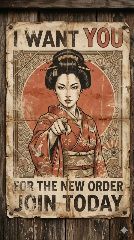 Japanese I Want You Poster Parodies