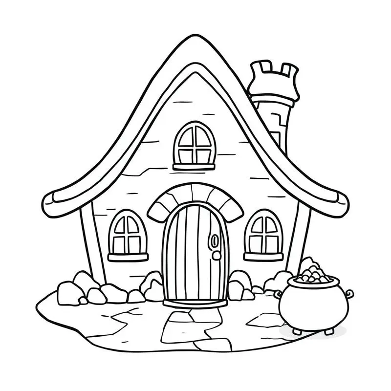 Storybook Coloring Page Generator